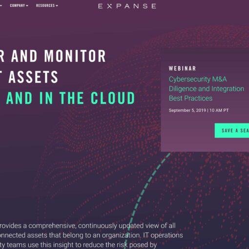 Expanse Marketing Site