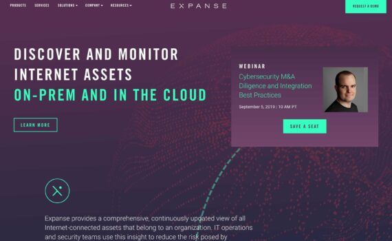 Expanse Marketing Site